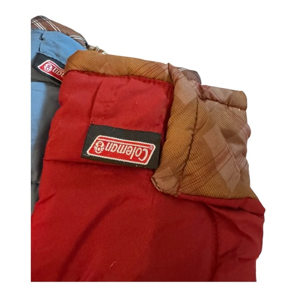 Coleman Salesman's Sample Doll Size Camping Sleeping Bag Set Of 3 Functional - Picture 2 of 9